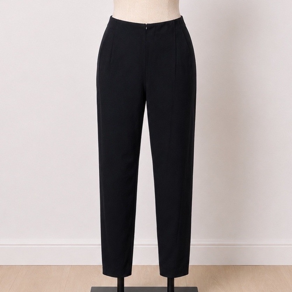 Rag & Bone Simone Black Slim‎ Fit High Rise Pants Size 10 Cotton Blend Stretch
